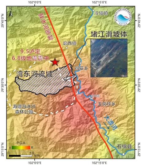 成理地災(zāi)國重實驗室：灣東河流域滑坡堰塞湖潰決洪水危險性低