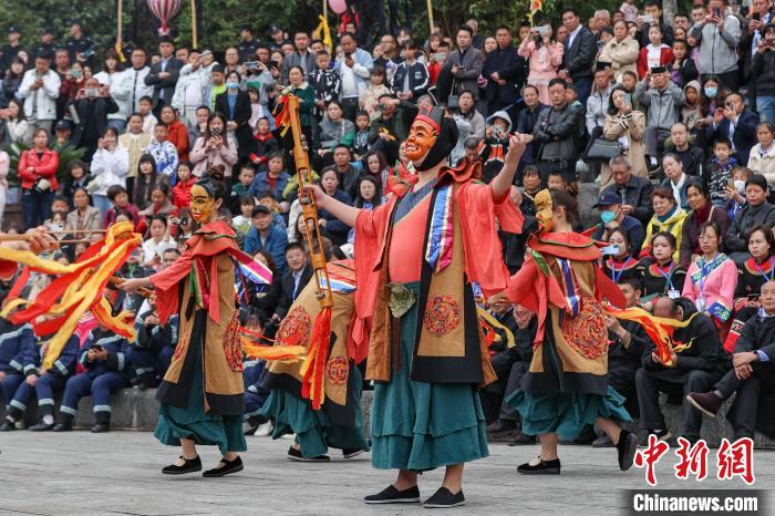 貴州務(wù)川舉行第十五屆仡佬族祭天朝祖祭祀大典