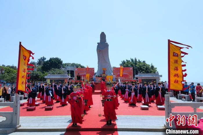 兩岸信眾福建共祭媽祖臺青互動(dòng)話融合