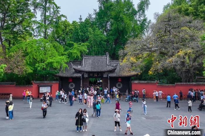 眉山市三蘇祠。(資料圖) 劉忠俊 攝