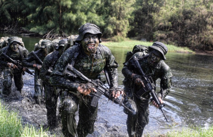 臺灣陸軍海龍蛙兵別名“水鬼”2